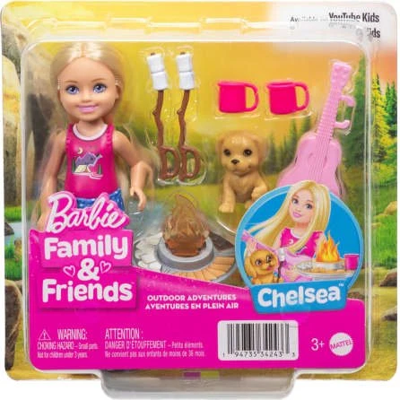 Mattel Barbie - Chelsea Family & Friends Abenteuer in der Natur