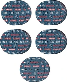 Bosch Professional EXPERT O780 Folienschleifblatt-Set, 55-tlg.