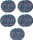 Bosch Professional EXPERT O780 Folienschleifblatt-Set, 55-tlg. (2608902470)