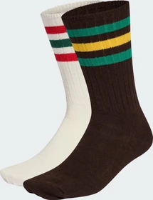 adidas Ribbed Crew Socken off white/earth strata, 2 Paare