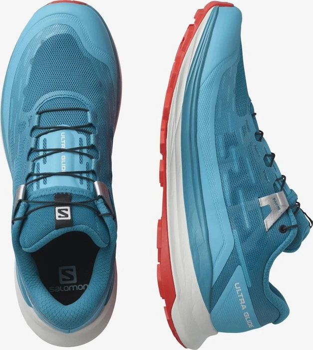 Salomon Ultra Glide crystal teal/barrier reef/goji berry (Herren)