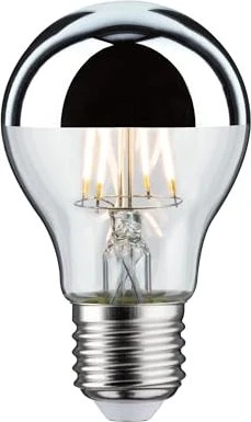 Paulmann Filament LED Birne E27 6.5W/827 Kopfspiegel, 3 Stück
