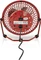 Nedis FNDK1RD10 USB Mini Tischventilator aus Metall 10cm rot Vorschaubild