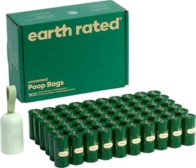 Earth Rated Hundekotbeutel Nachfüllrollen, parfümfrei, 900 Stück