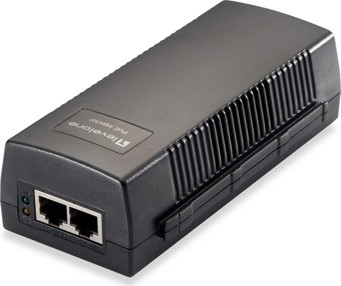 LevelOne Desktop Gigabit PoE-Injektor, 2x RJ-45, 30W PoE+