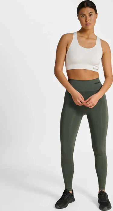 hummel Seamless Sports Top Funktionsshirt ärmellos weiß (Damen)