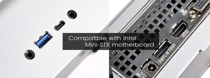 SilverStone Vital VT01 schwarz, Mini-STX