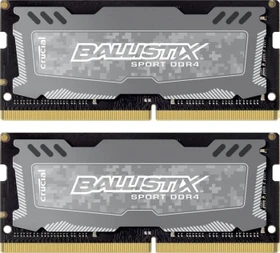 Crucial Ballistix Sport LT SO-DIMM 16GB Kit, DDR4-2666, CL16-18-18, 1R