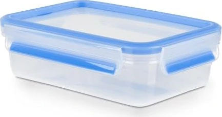 Emsa Clip&Close rechteckig Aufbewahrungsbehälter 800ml blau
