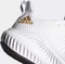 adidas Alphabounce+ cloud white/copper metallic/core black (Damen) Vorschaubild