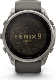 Garmin Fenix 9 Pro Solar 51mm titanium/pebble grey (010-04339-06)