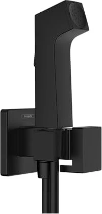 Hansgrohe Bidette Bidetbrause, Metall schwarz matt
