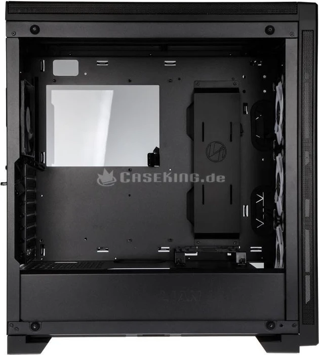Lian Li Alpha 550X schwarz, Glasfenster