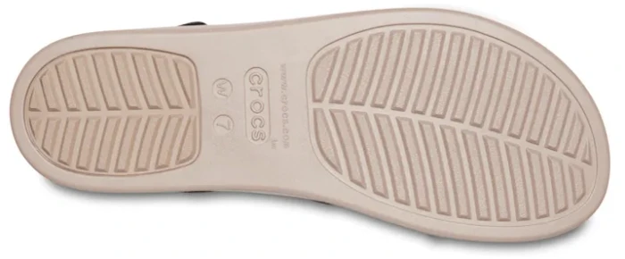 Crocs Brooklyn Low Wedge black/mushroom (Damen)