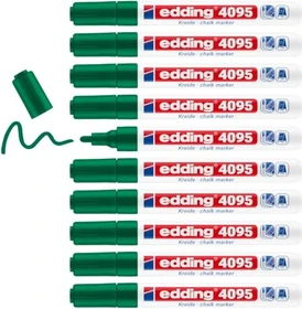 edding 4095 Kreidemarker grün, 10er-Pack
