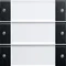Gira System 55 Wippenset mit Beschriftungsfeld 3-fach Vorschaubild