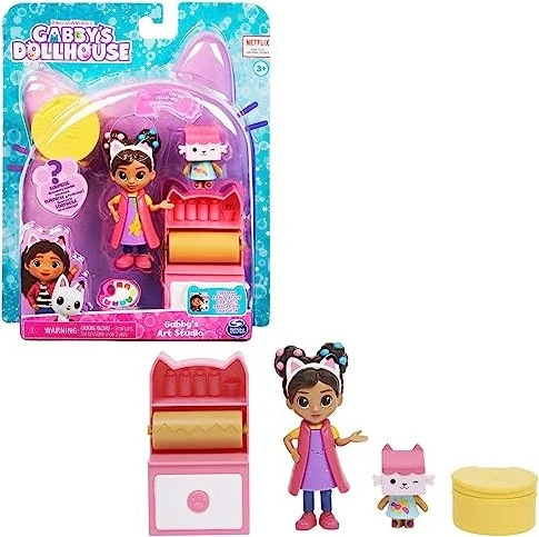 Spin Master Gabby's Dollhouse - Bastelset mit Gabby und Baby Box