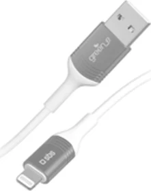 SBS Mobile Daten- und Ladekabel USB-A/Lightning mit Recycling-Kit 1.2m weiß