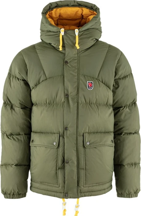 Fjällräven Expedition Down Lite Funktionsjacke green/mustard yellow (Herren)