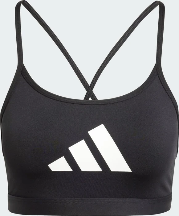 adidas Aeroreact Big Logo Graphic Bra Sport-BH black (Damen)