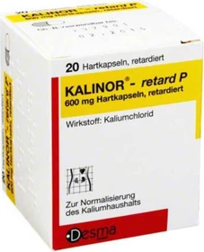 Desma Kalinor Retard P 600mg Kapseln, 20 Stück