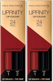 Max Factor Lipfinity Lip Colour 24h Lippenstift 110 passionate, 4.2ml