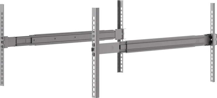 Ubiquiti UniFi Sliding Rack Rails, Rackmountschienen/Gleitschienen, grau, 21mm