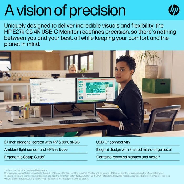 HP E27k G5, 3 Jahre Garantie, 27"