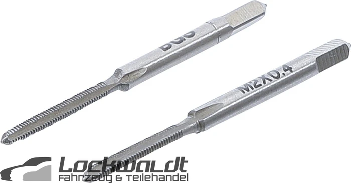 BGS technic Gewindebohrer mit Vor- und Fertigschneider, M2, 2 Stück