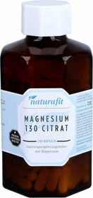 naturafit Magnesium 130 Citrat Kapseln, 240 Stück
