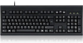 Perixx Periboard-106B, schwarz, USB, DE (11202)