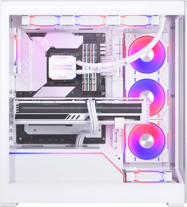 Phanteks NV5 White, Glasfenster