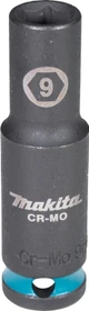 Makita Impact Black Außensechskant Steckschlüssel 3/8", 9x63mm