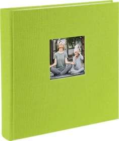 Goldbuch Buch Fotoalbum Bella Vista 25x25 weiße Seiten grün