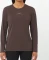 Salomon Shakeout Core Laufshirt langarm coffee bean (Damen) Vorschaubild