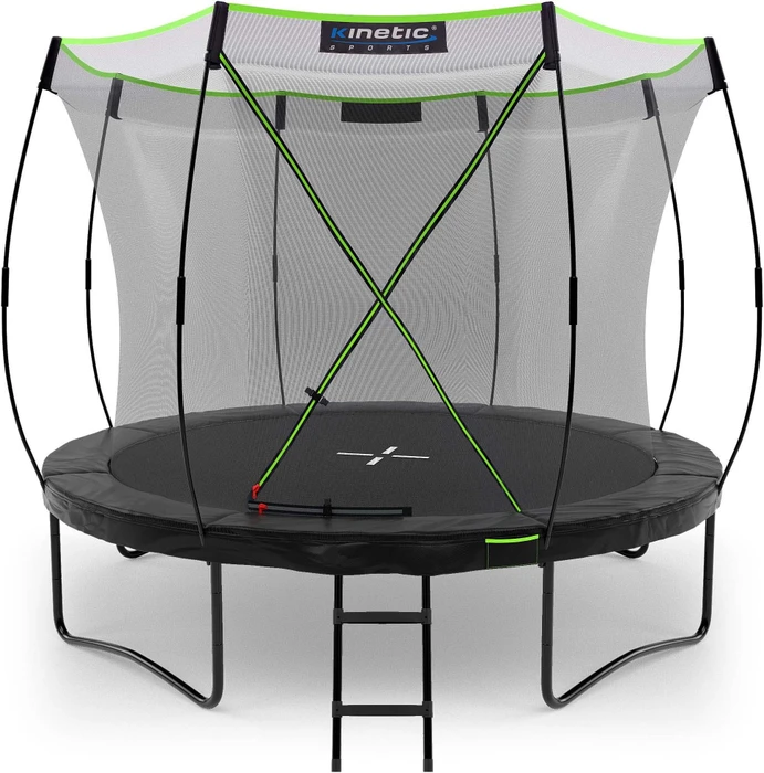 Kinetic Sports Sicherheitsnetz 244cm Trampolin black edition