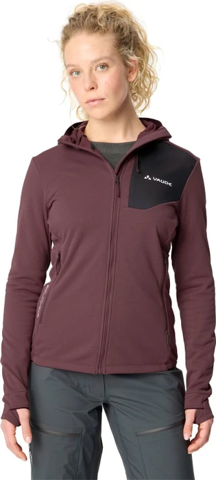 Vaude Monviso Fleece III Funktionsjacke ruby dusk (Damen)