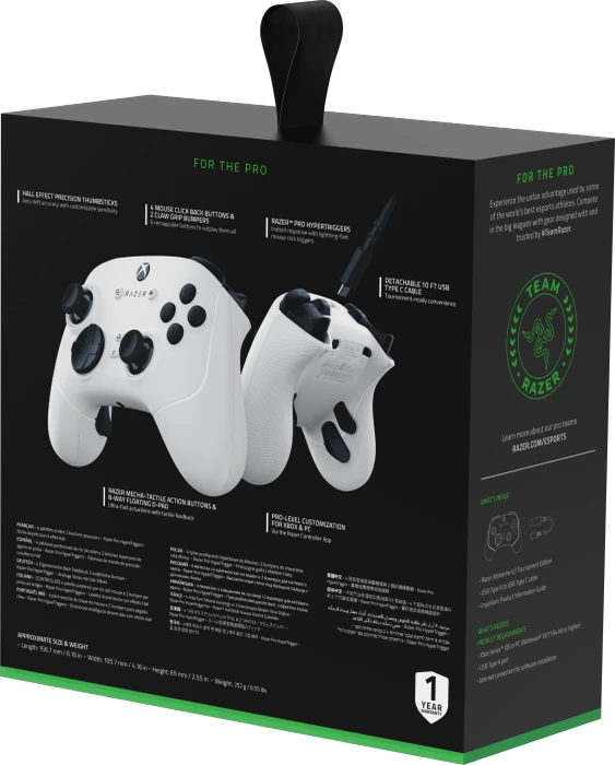 Razer Wolverine V3 Tournament Edition Controller weiß (Xbox SX/Xbox One/PC)