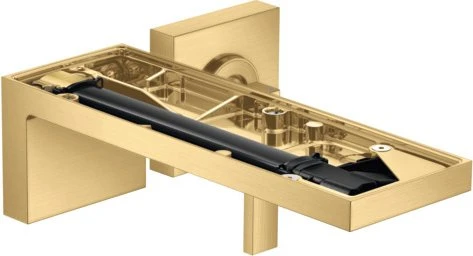 Hansgrohe Axor MyEdition Waschbeckenarmatur für Wandmontage ohne Platte brushed gold optic