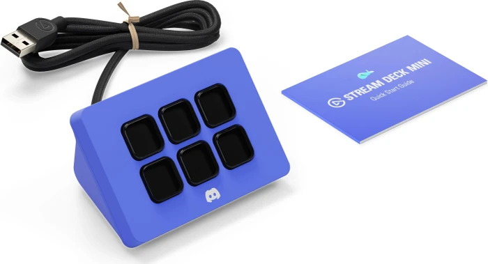 Elgato Stream Deck Mini Discord Edition, violett, USB-A
