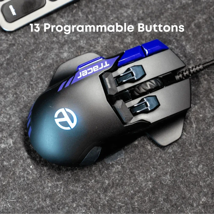 Swiftpoint Tracer RGB Gaming Mouse, schwarz, USB