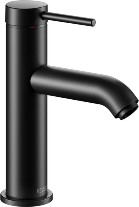 Keuco IXMO Einhebel-Waschtischmischer 100 IXMO Soft schwarz matt