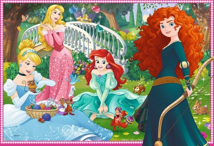 Ravensburger Puzzle Disney Prinzessinnen In der Welt der Disney Prinzessinnen