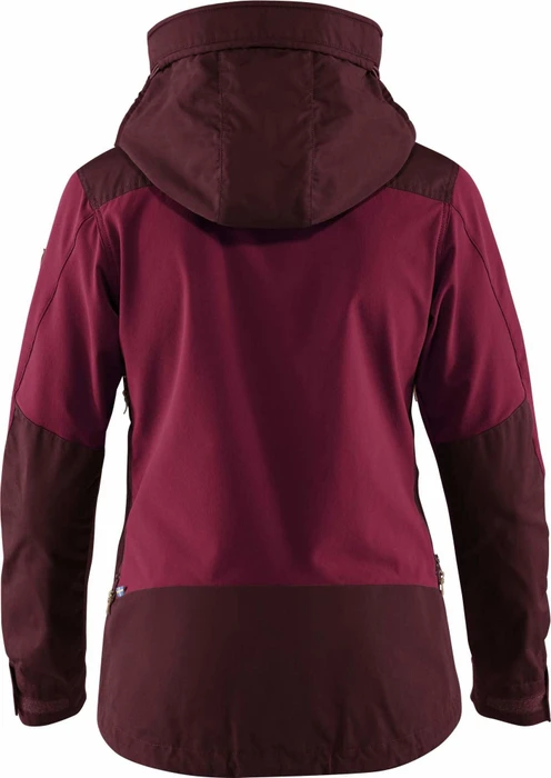 Fjällräven Keb Funktionsjacke dark garnet/plum (Damen)