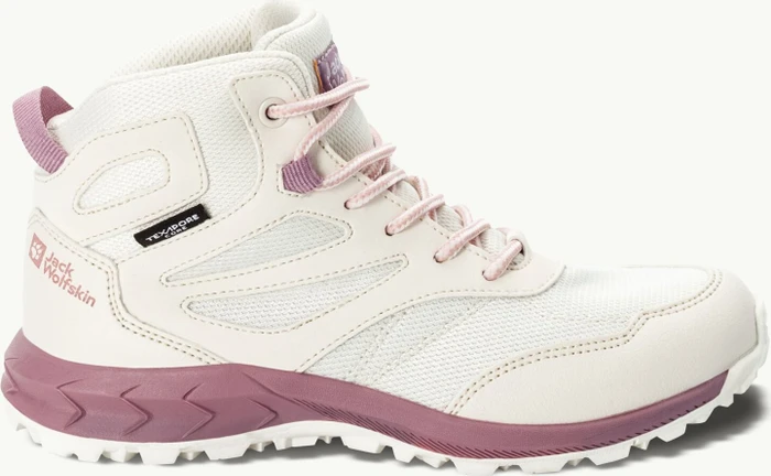 Jack Wolfskin Woodland Texapore Mid egret (Junior)