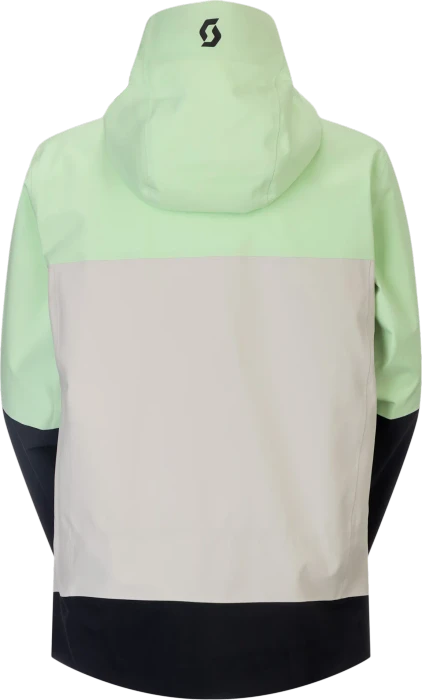 Scott Explorair 3-Lagige Skijacke vapour green/black (Herren)