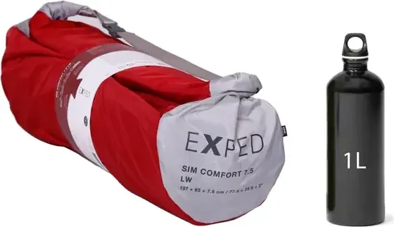 Exped SIM Comfort 7.5 LW Isomatte ruby red