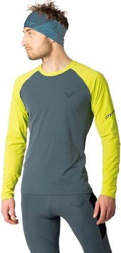 Dynafit Alpine Pro Laufshirt langarm ultra yellow/cinder (Herren)