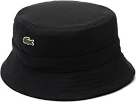 Lacoste Piqué Bucket Hut schwarz