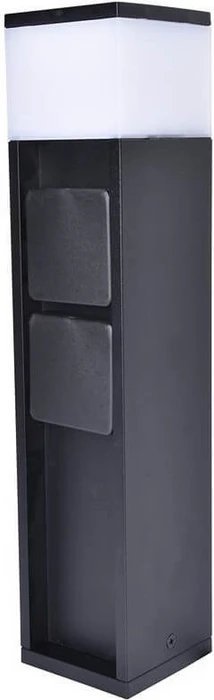 Lutec Outdoor-Steckdose mit Beleuchtung, 2-fach